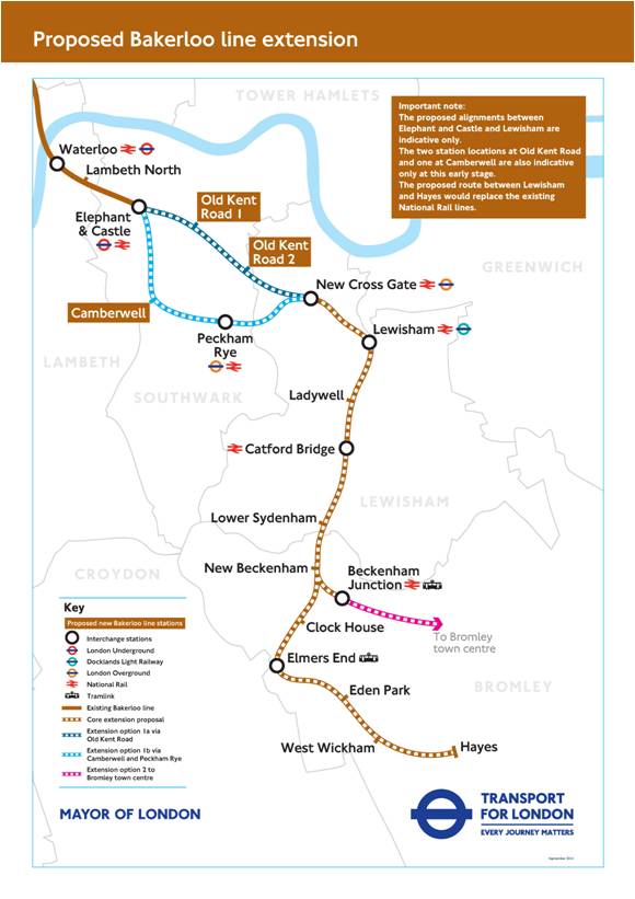 Bakerloo Map